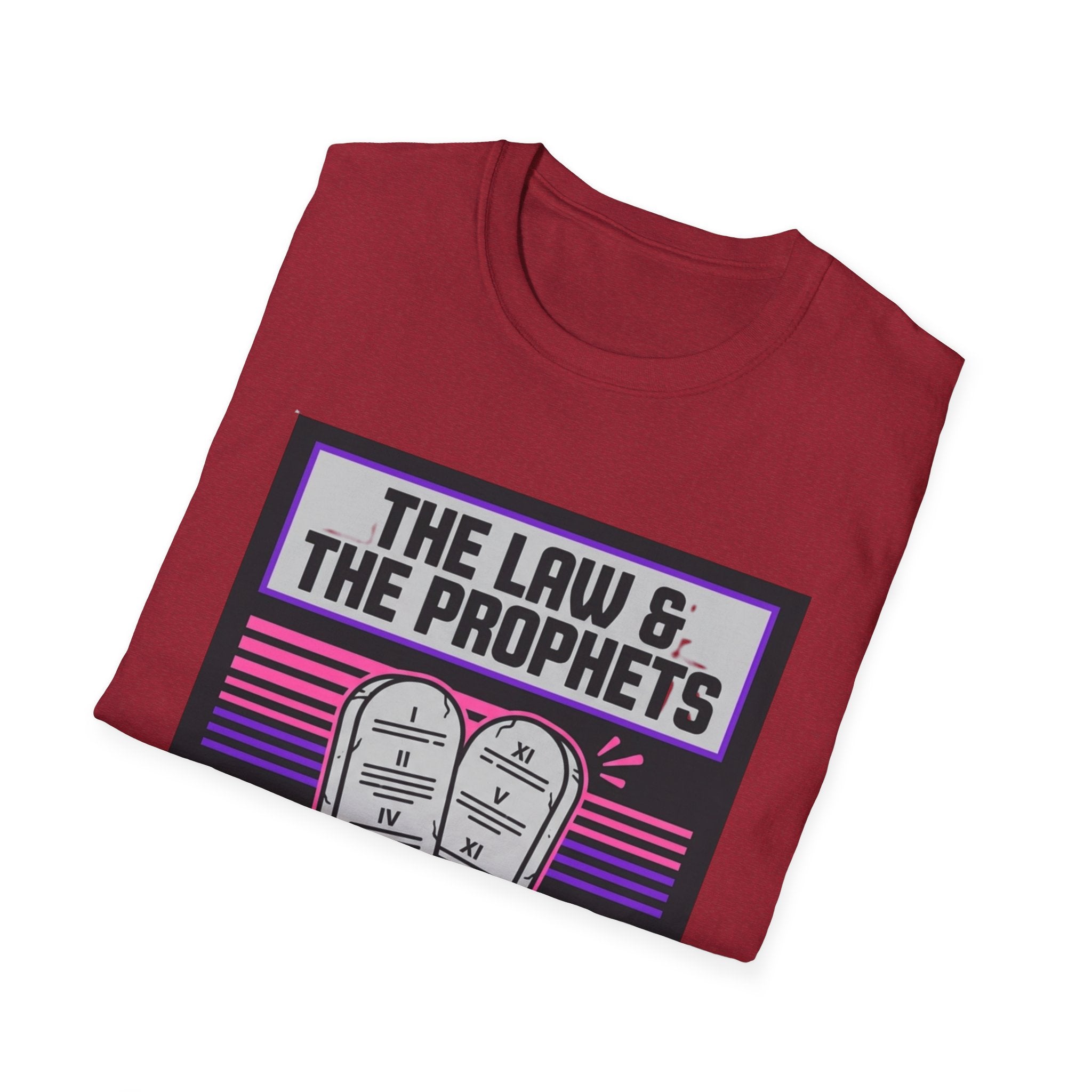 The Law & The Prophets T-Shirt — Matthew 5:17 Scripture Tee