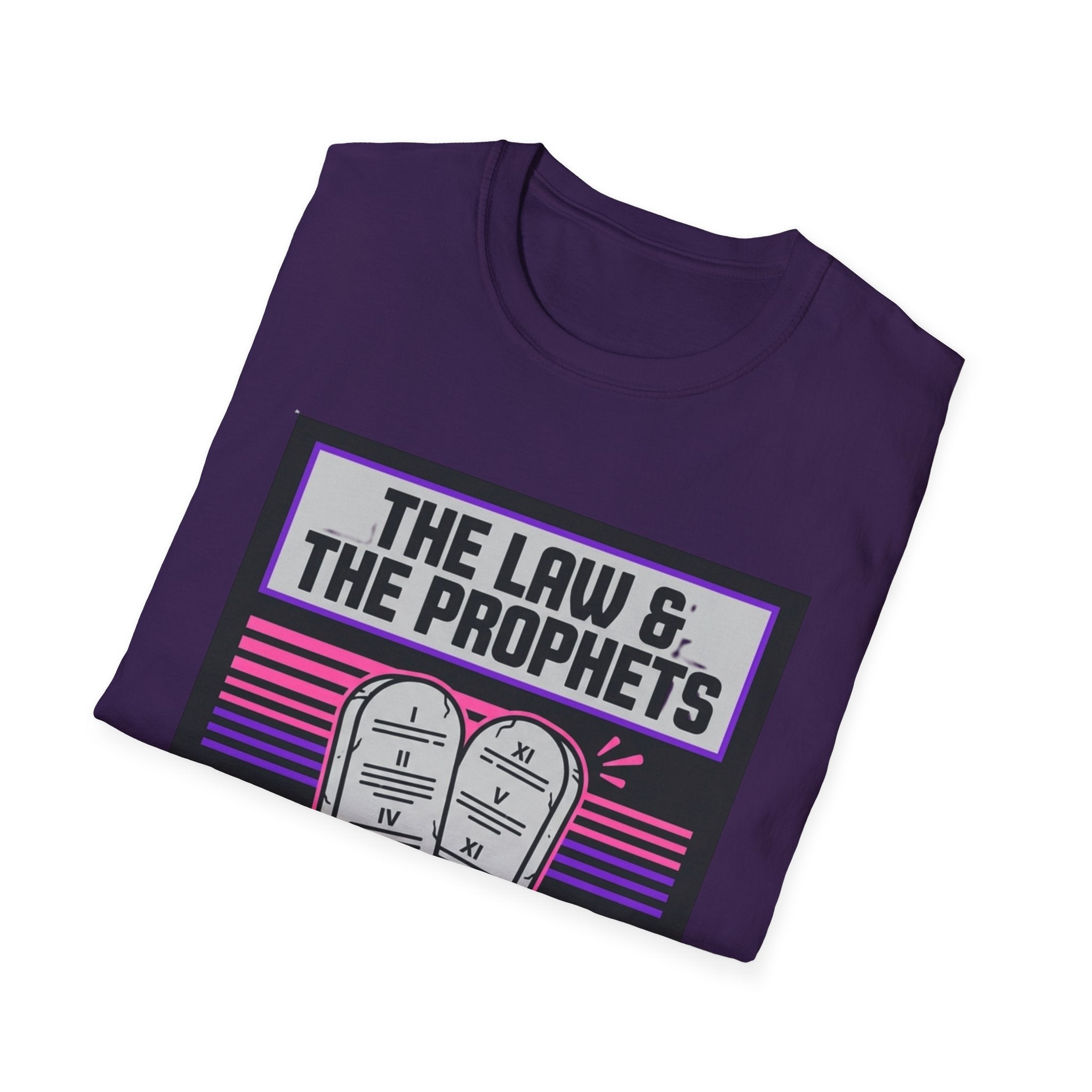 The Law & The Prophets T-Shirt — Matthew 5:17 Scripture Tee