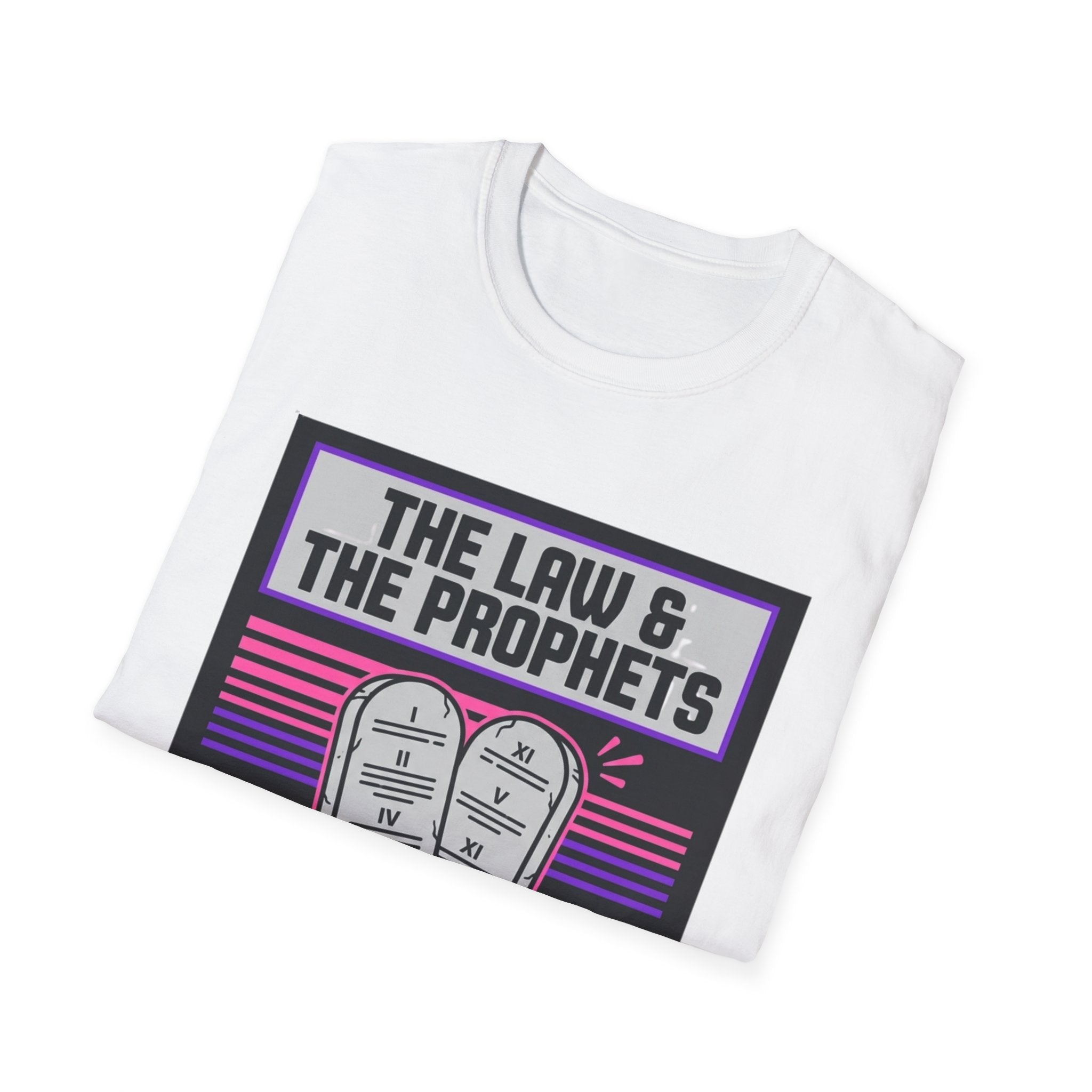 The Law & The Prophets T-Shirt — Matthew 5:17 Scripture Tee