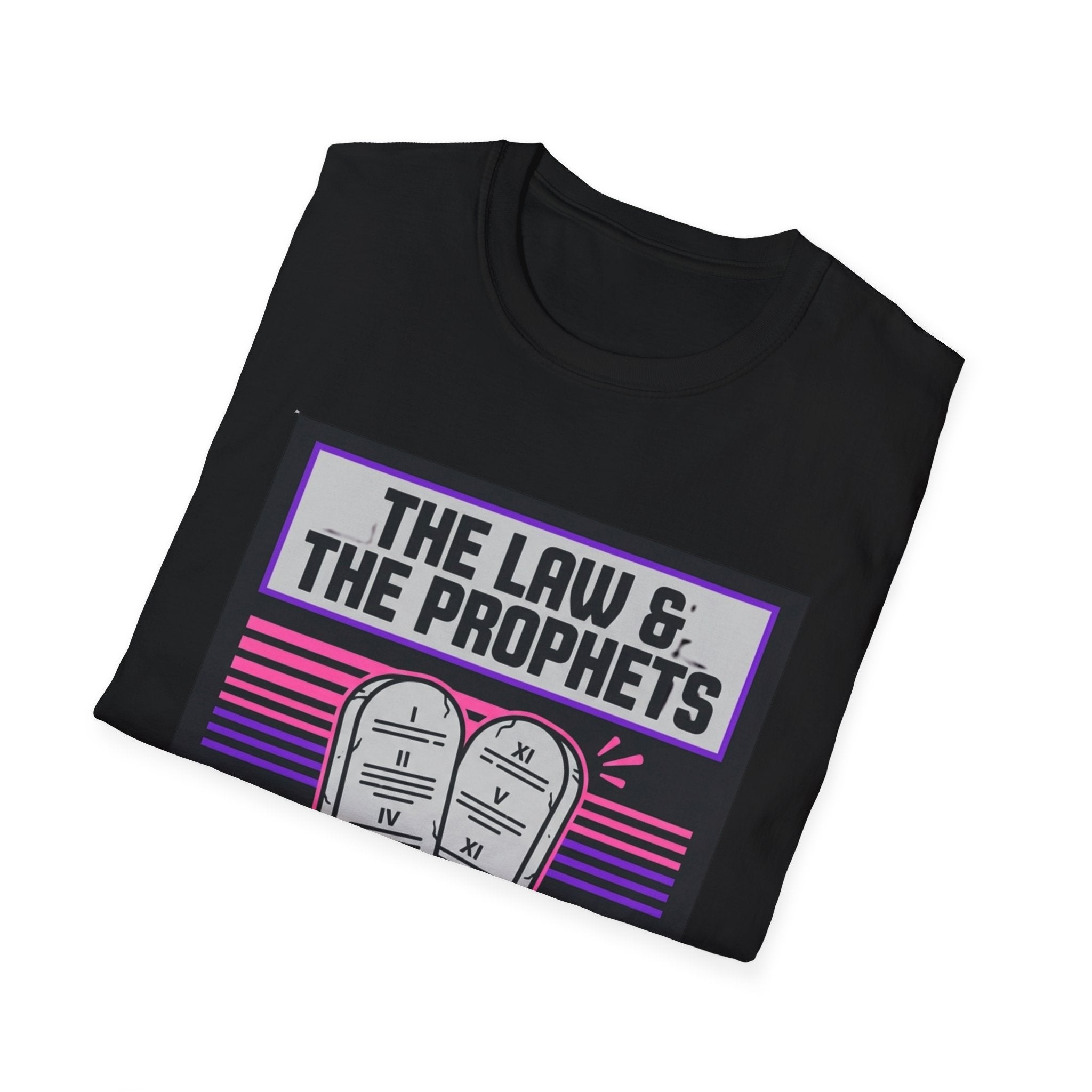 The Law & The Prophets T-Shirt — Matthew 5:17 Scripture Tee