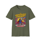 The Unbreakable Covenant T-Shirt – Retro Superhero 'The Law Endures' Graphic Tee