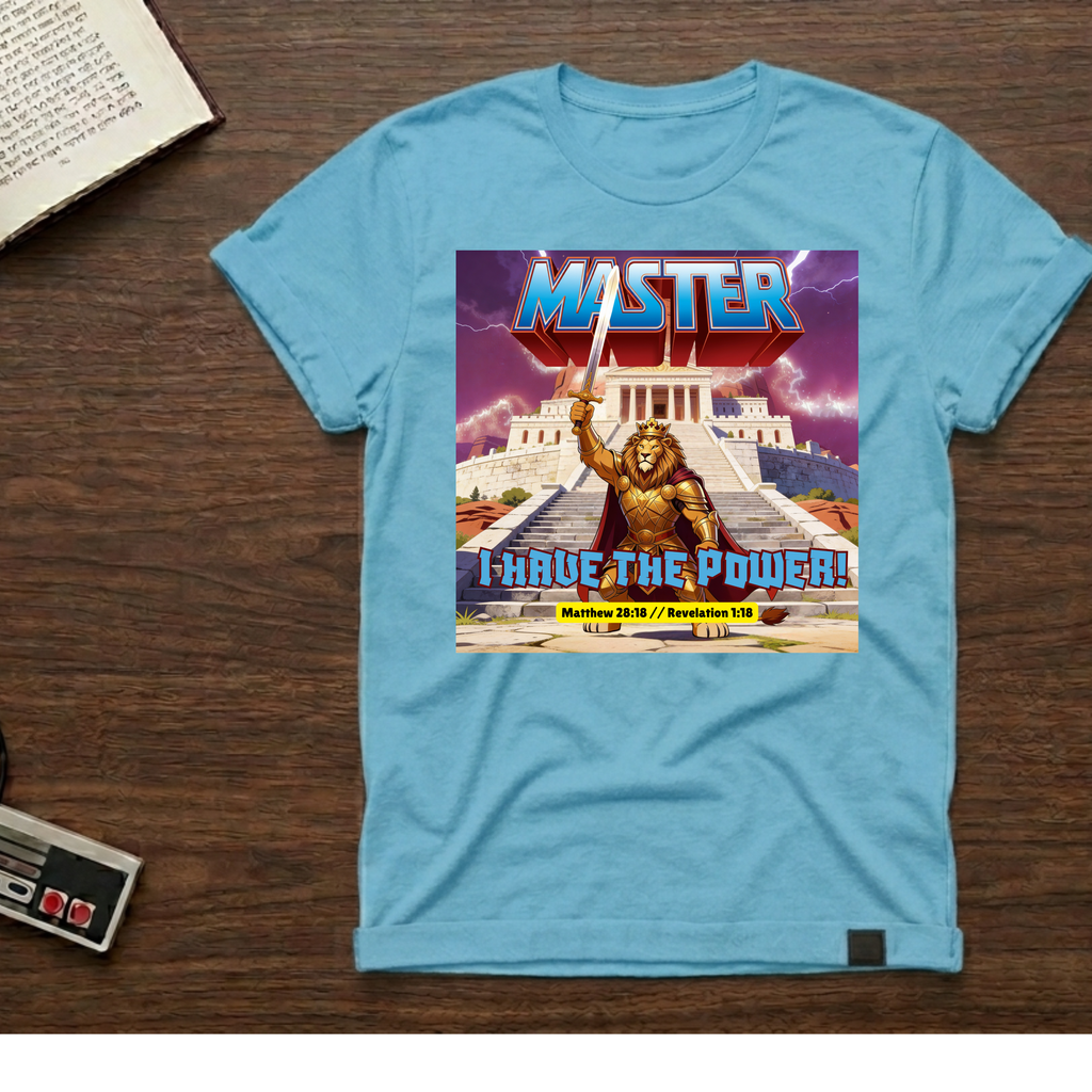 Master "I Have the Power" Lion of Judah Graphic T-Shirt