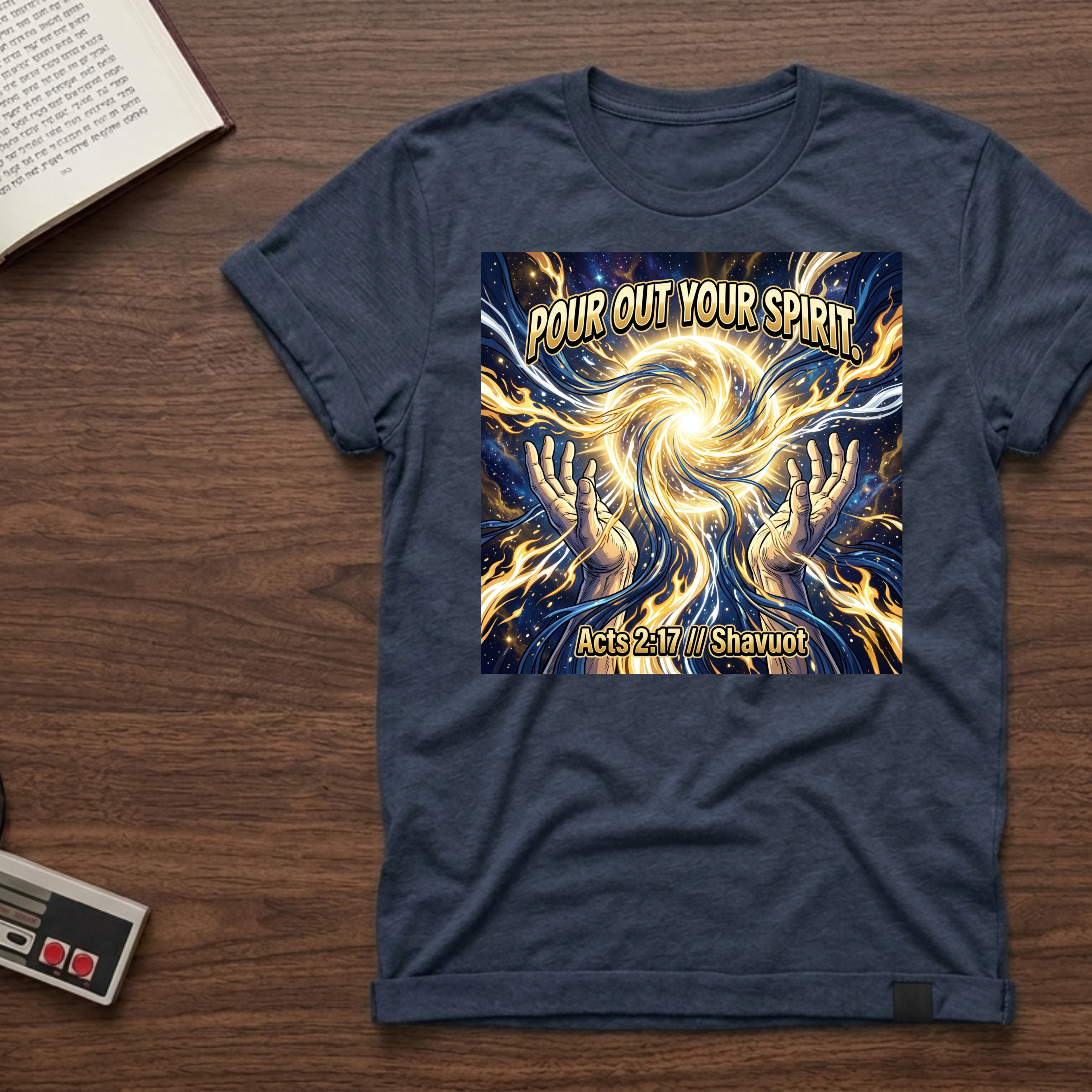 Shavuot — 'Pour Out Your Spirit' Inspirational Graphic Tee