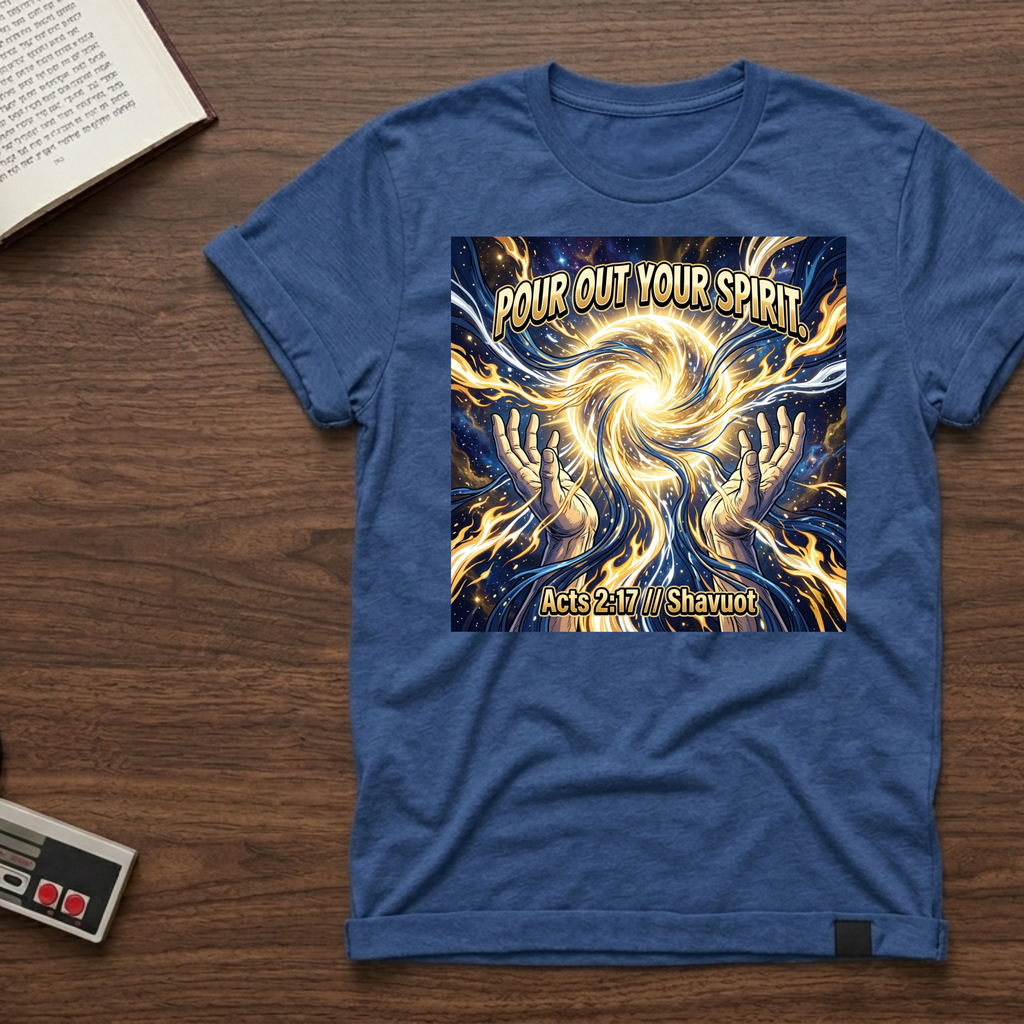 Shavuot — 'Pour Out Your Spirit' Inspirational Graphic Tee