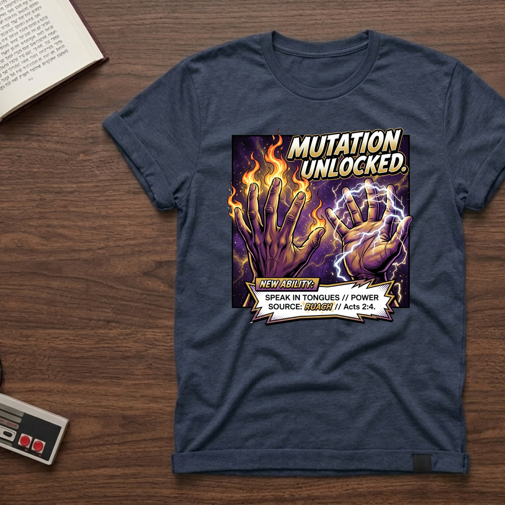 Mutation Unlocked T-Shirt — Sci‑Fi Mutant Graphic Tee