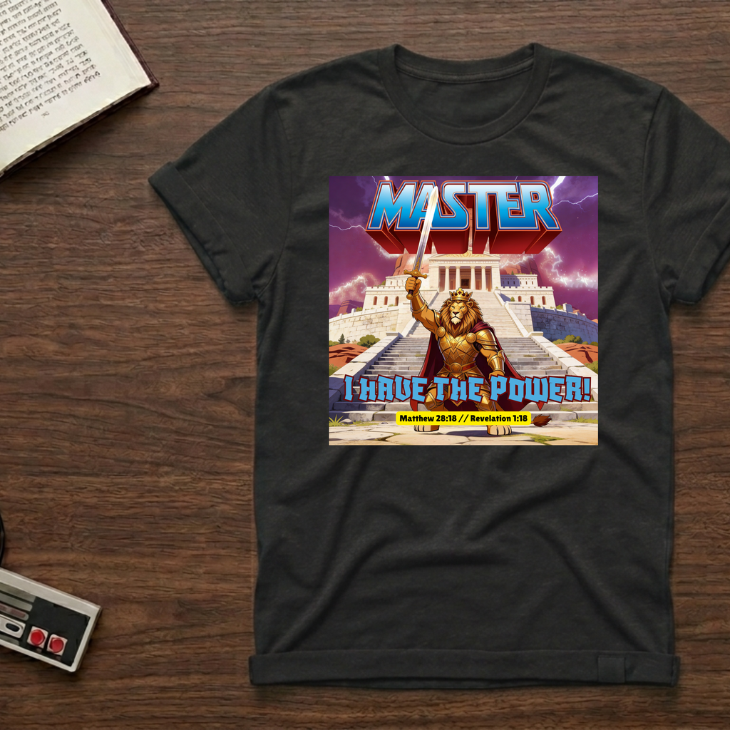 Master "I Have the Power" Lion of Judah Graphic T-Shirt