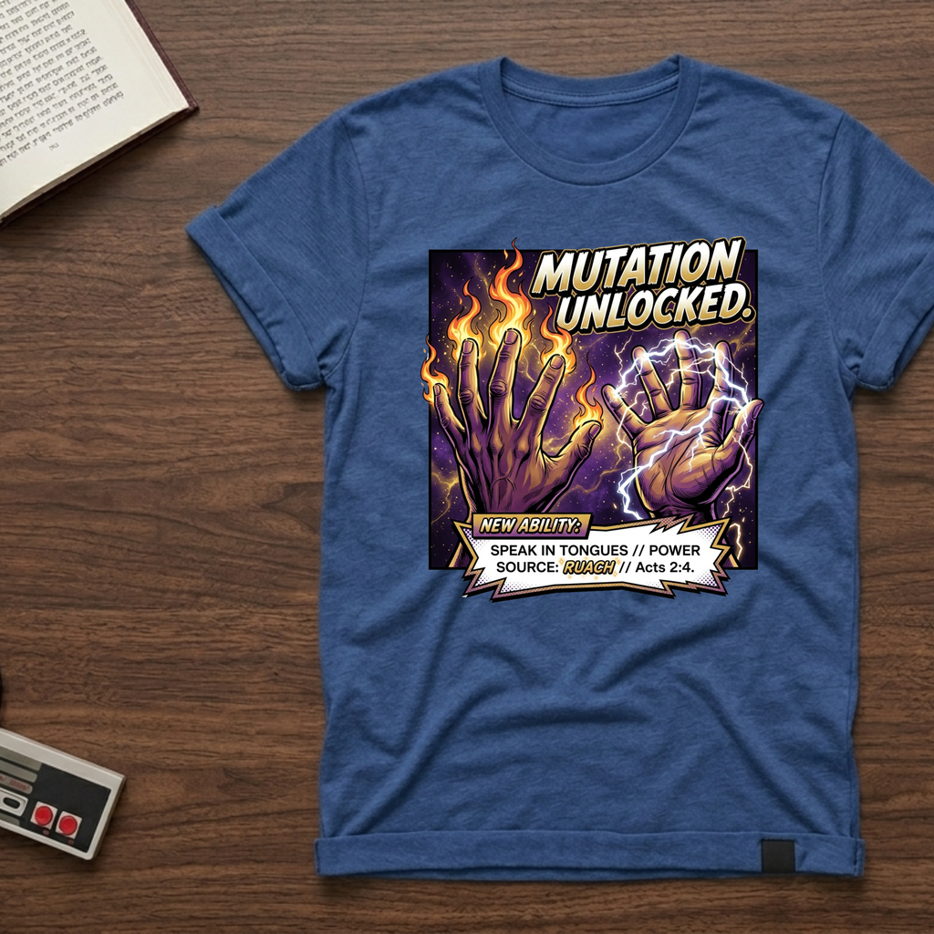 Mutation Unlocked T-Shirt — Sci‑Fi Mutant Graphic Tee