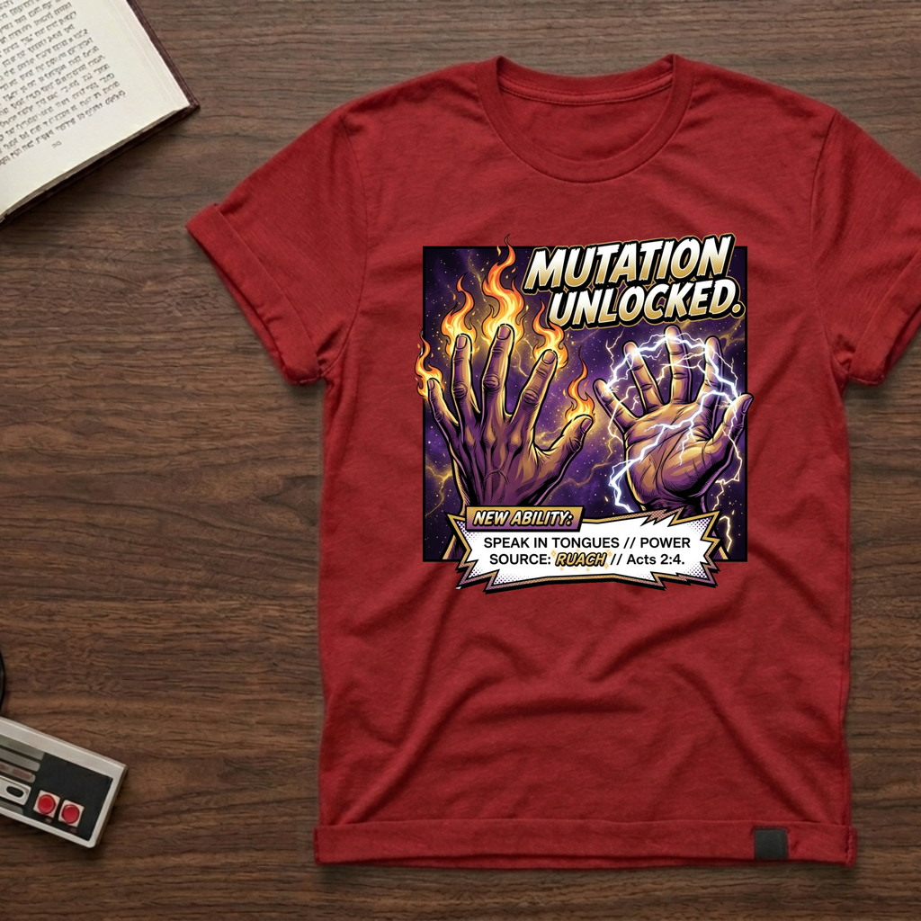 Mutation Unlocked T-Shirt — Sci‑Fi Mutant Graphic Tee