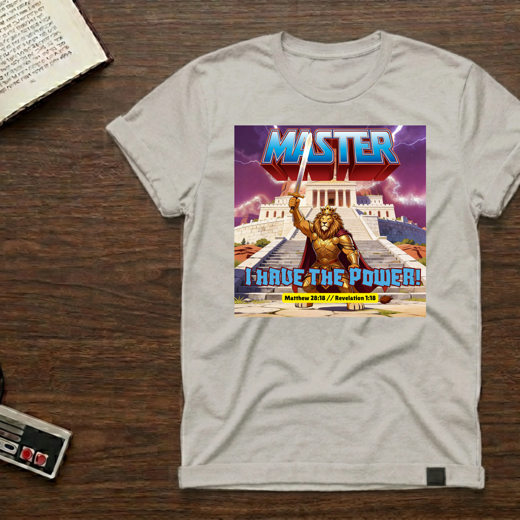 Master "I Have the Power" Lion of Judah Graphic T-Shirt