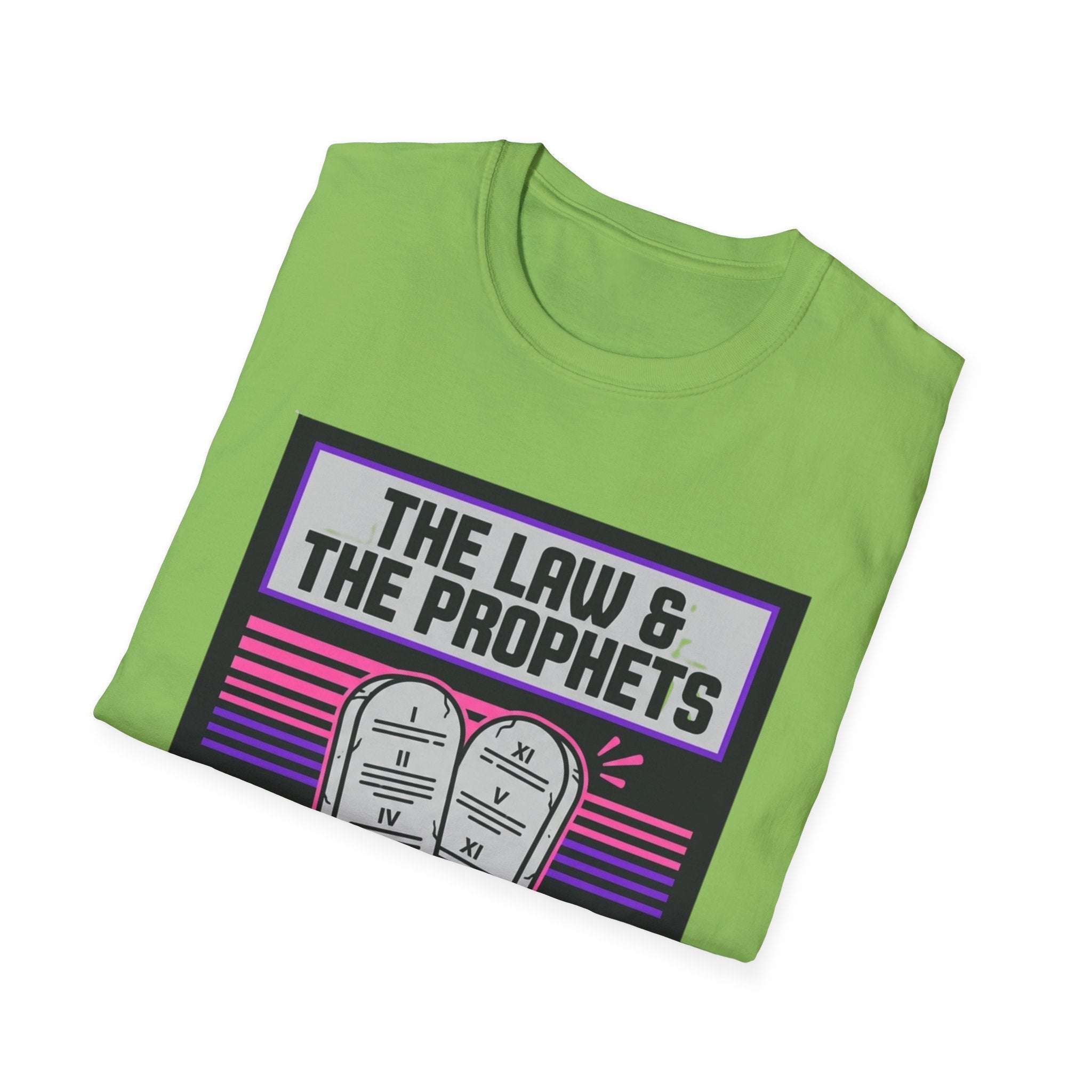 The Law & The Prophets T-Shirt — Matthew 5:17 Scripture Tee
