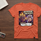 Mutation Unlocked T-Shirt — Sci‑Fi Mutant Graphic Tee