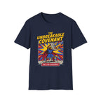 The Unbreakable Covenant T-Shirt – Retro Superhero 'The Law Endures' Graphic Tee