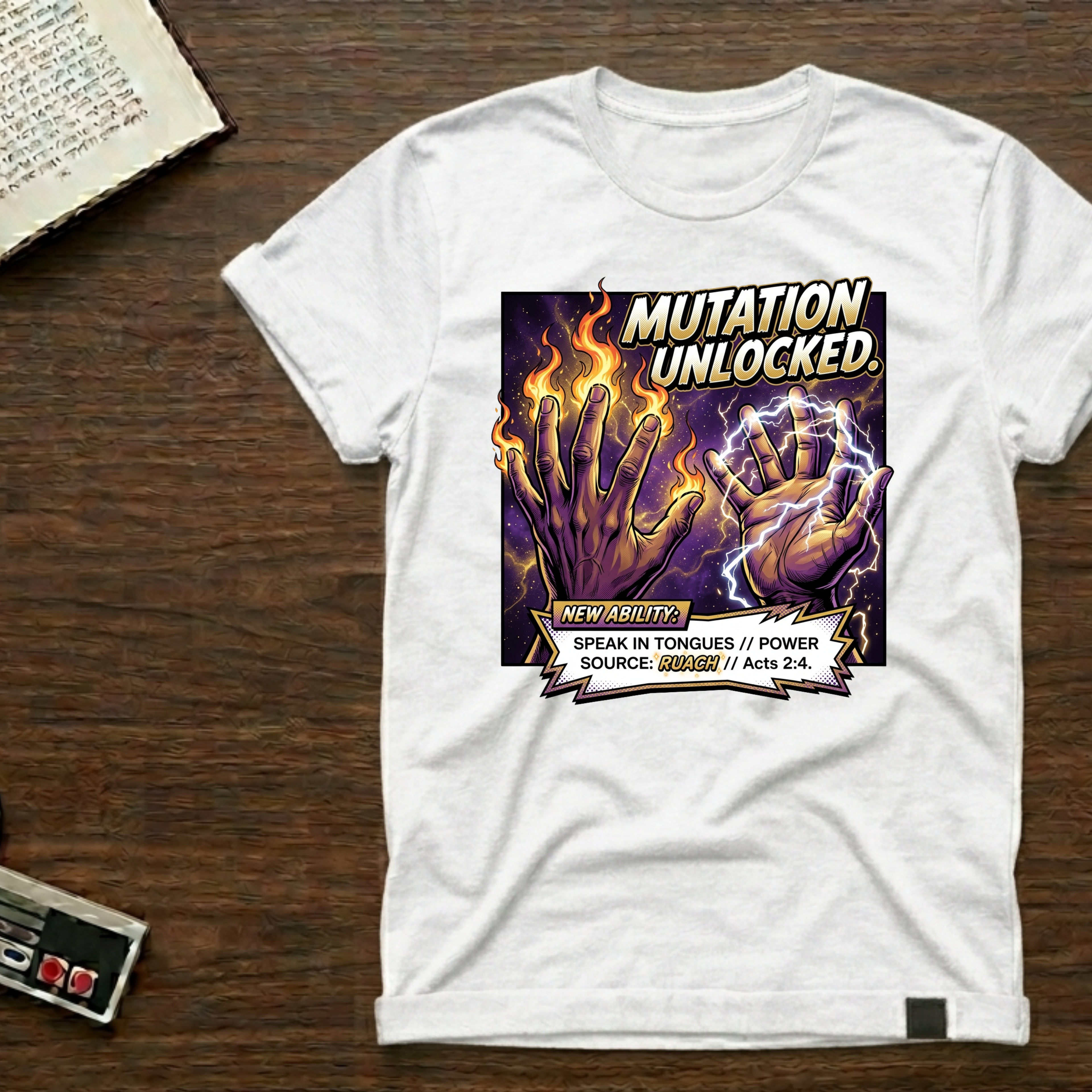Mutation Unlocked T-Shirt — Sci‑Fi Mutant Graphic Tee