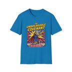 The Unbreakable Covenant T-Shirt – Retro Superhero 'The Law Endures' Graphic Tee