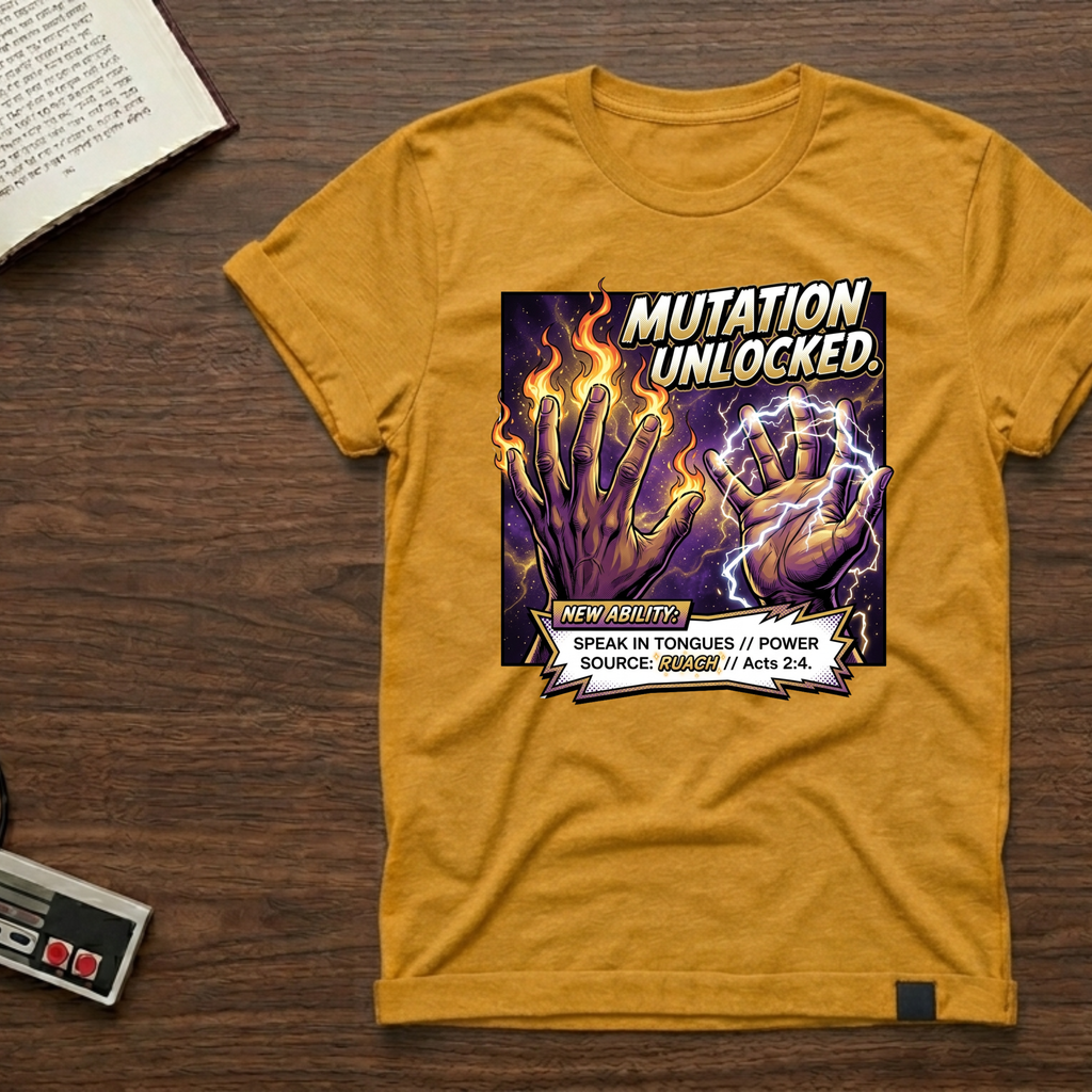 Mutation Unlocked T-Shirt — Sci‑Fi Mutant Graphic Tee