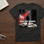 Faith T-Shirt — “Not By Sight” Christian Inspirational Tee