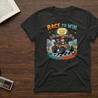 Race to Win Graphic T-Shirt — 'Race to Win' Vintage Kart Racing Tee