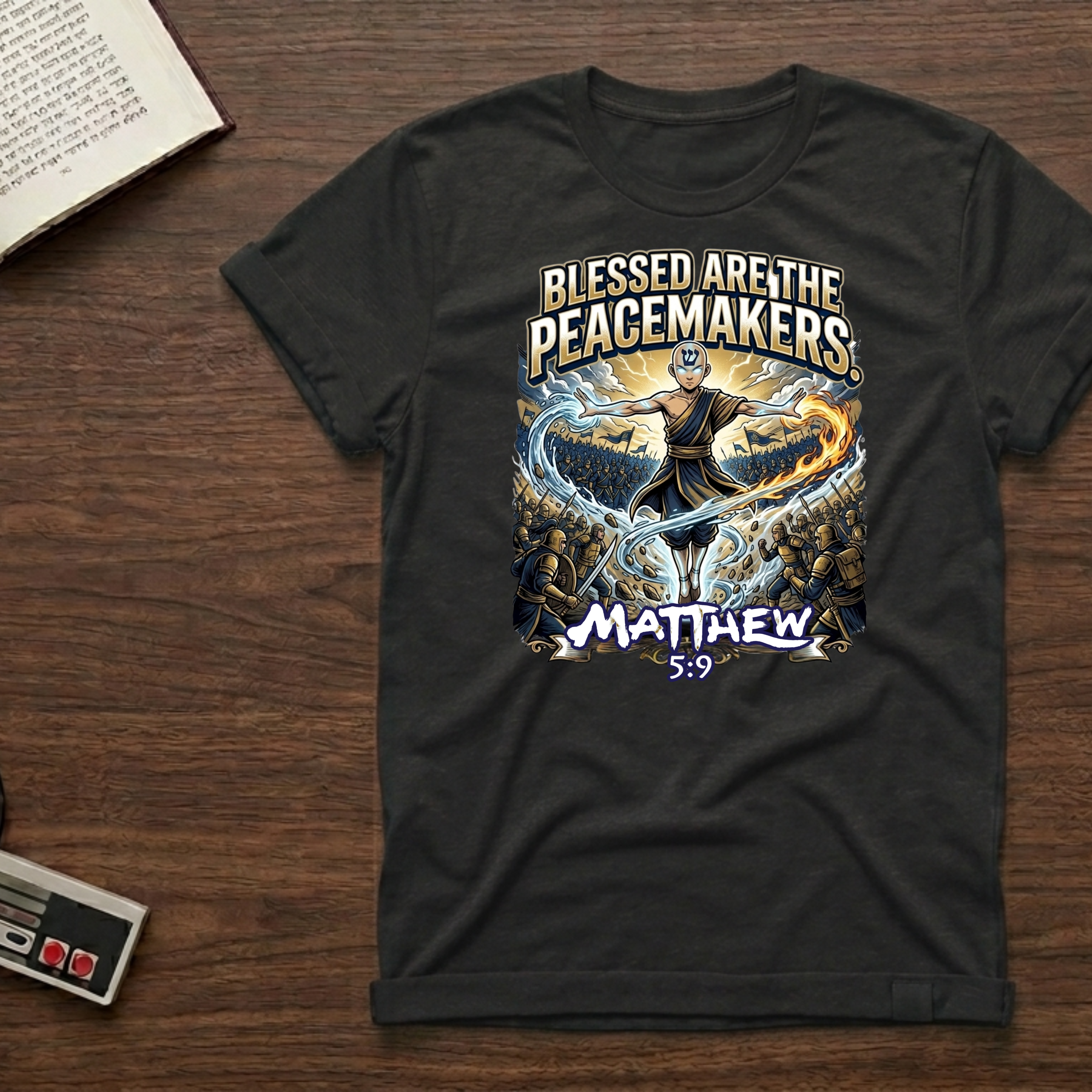 Peacemakers T-Shirt — “Blessed Are the Peacemakers” Matthew 5:9 Inspirational Christian Tee