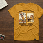 Shabbat Mode Activated T-Shirt — Relaxed Sabbath Comic Tee