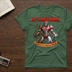 Be Transformed T-Shirt — Faith Superhero Graphic Tee
