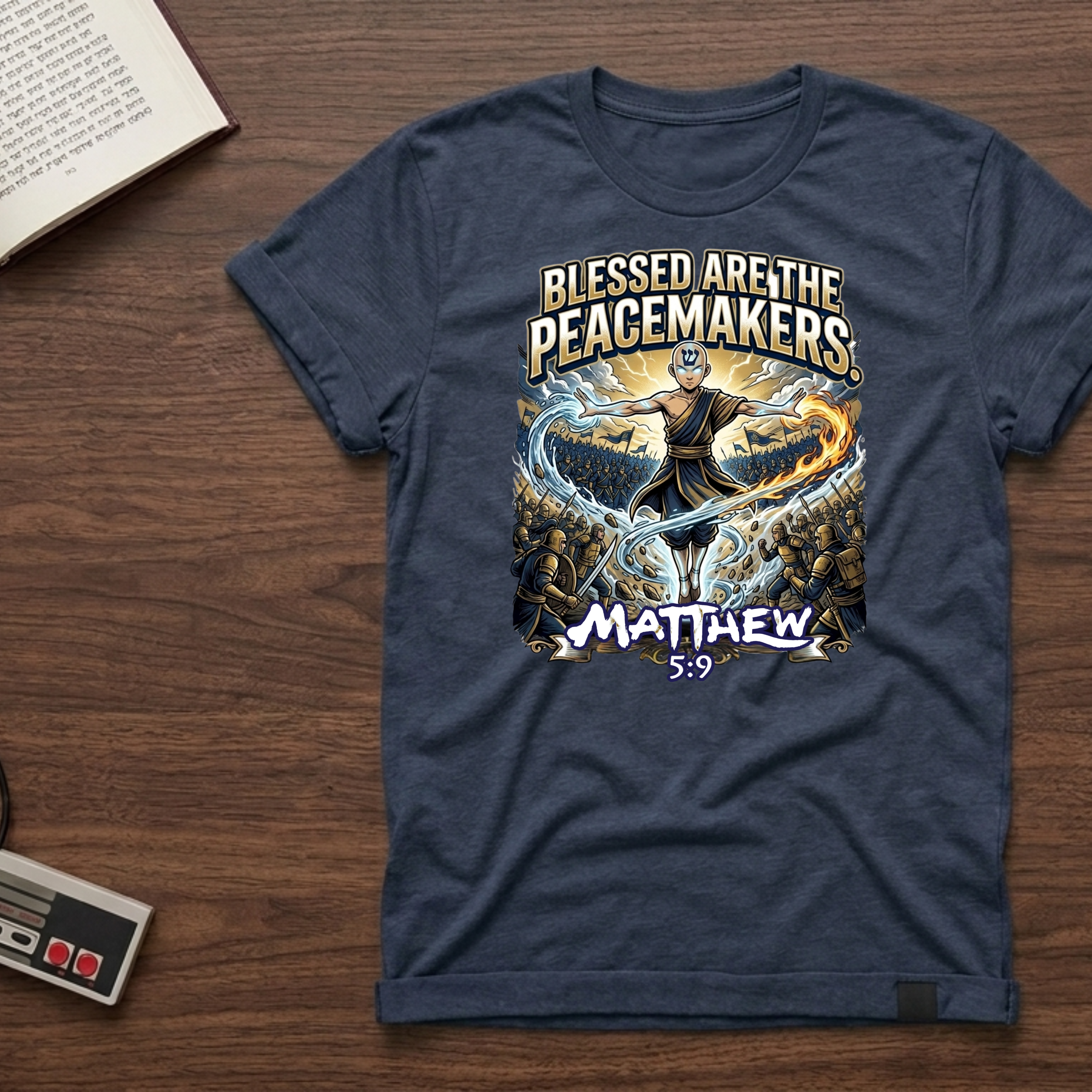 Peacemakers T-Shirt — “Blessed Are the Peacemakers” Matthew 5:9 Inspirational Christian Tee