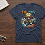 Race to Win Graphic T-Shirt — 'Race to Win' Vintage Kart Racing Tee