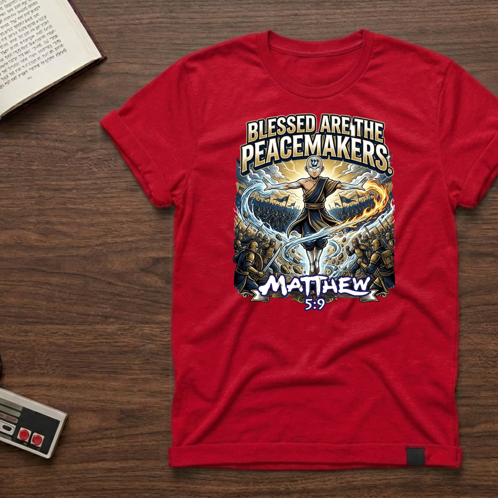 Peacemakers T-Shirt — “Blessed Are the Peacemakers” Matthew 5:9 Inspirational Christian Tee