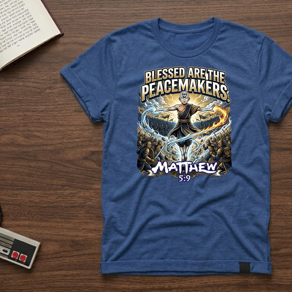 Peacemakers T-Shirt — “Blessed Are the Peacemakers” Matthew 5:9 Inspirational Christian Tee