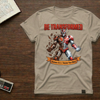 Be Transformed T-Shirt — Faith Superhero Graphic Tee