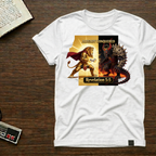 Already Conquered T-Shirt — Revelation 5:5 Lion vs Beast Christian Faith Tee