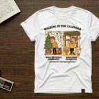 Walking in the Calendar T-Shirt — Christian Holiday Seasons Illustration