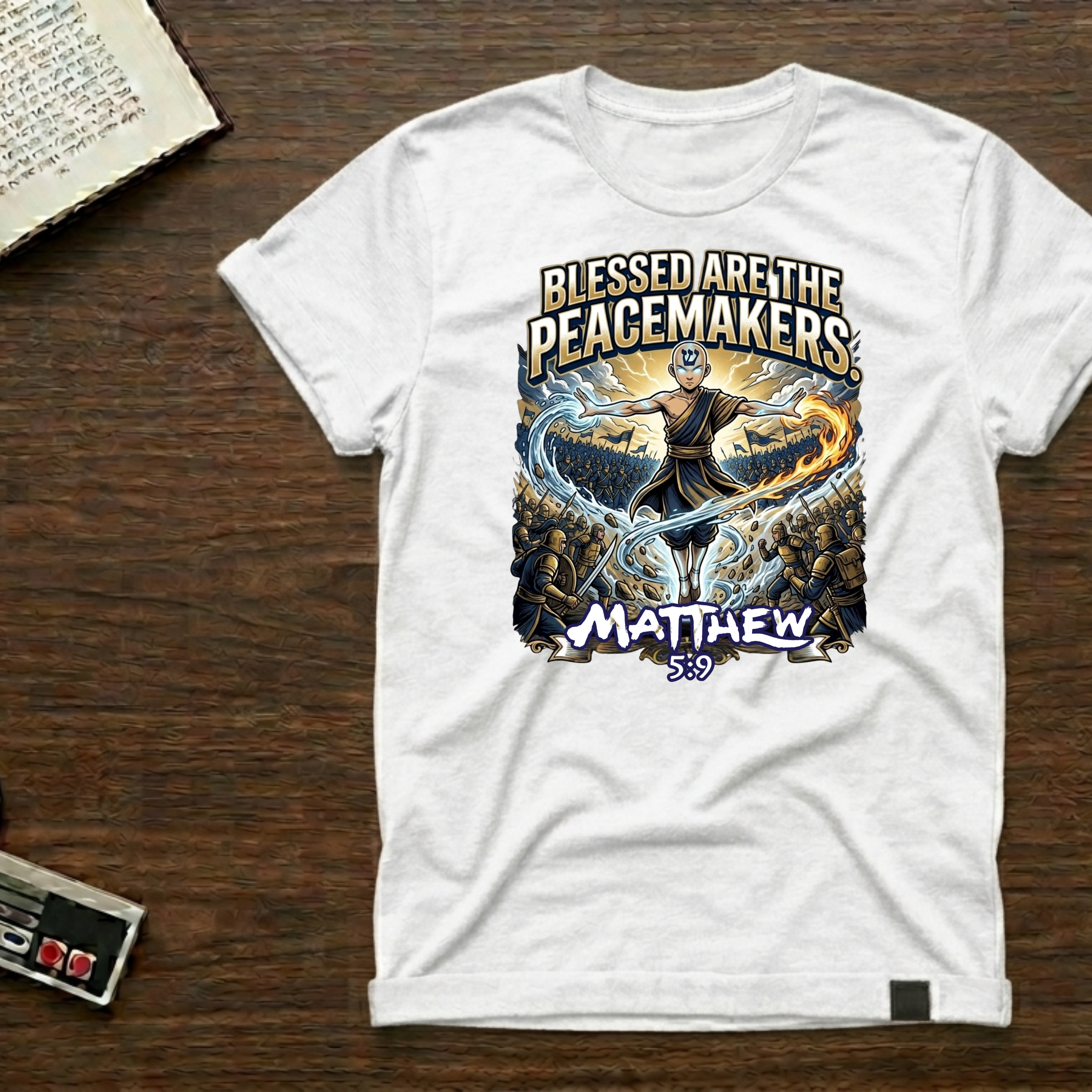 Peacemakers T-Shirt — “Blessed Are the Peacemakers” Matthew 5:9 Inspirational Christian Tee